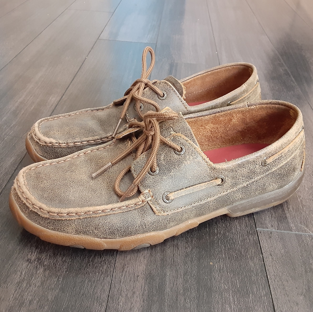 Men's Twisted X Loafers Size 10